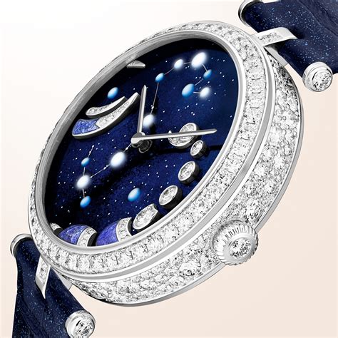 Lady Arpels Zodiaque Lumineux Scorpii (Scorpio) watch 18K white gold ...