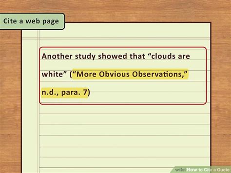 Image result for Quote Citation Example