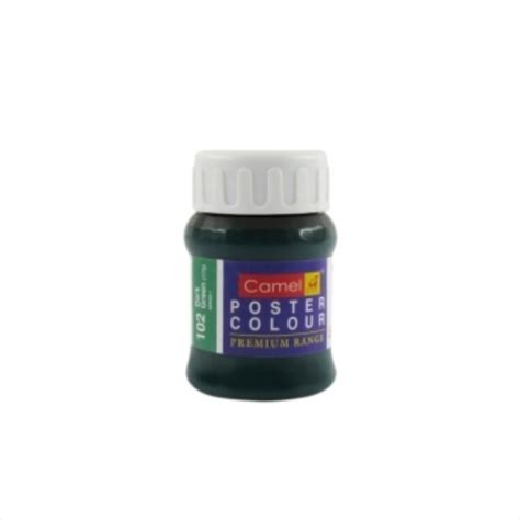 htconline.in| Camlin Poster Colour SR1 100ml Dark Green - htconline.in