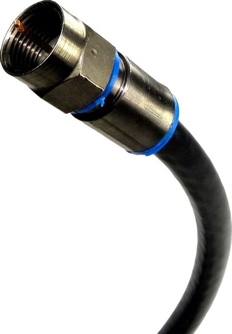 Toner Cable Coaxial Jumper Cable, RG-6 TV Cable (12 INCH) : Amazon.in ...