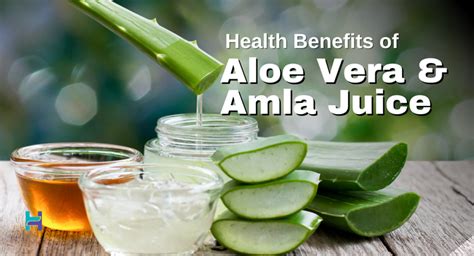 Aloe-Vera and Amla juice benefits for women