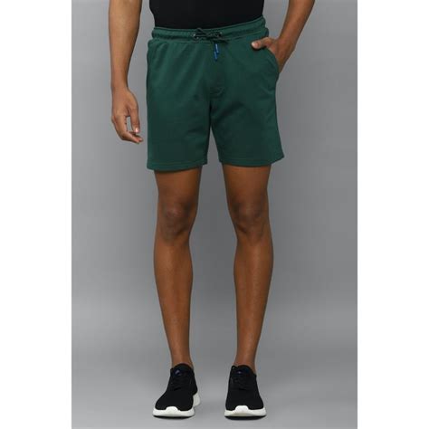 Buy Allen Solly Green Shorts Online