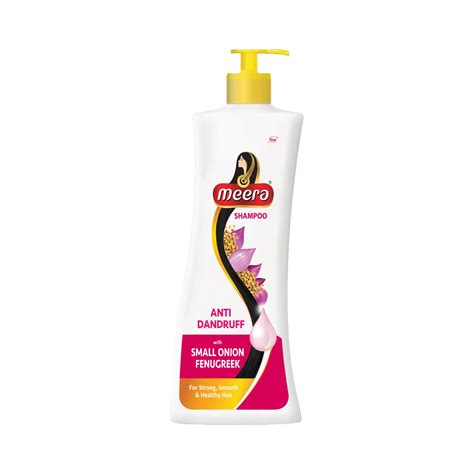 Meera Anti Dandruff Shampoo, With Goodness Of Small Onion and Fenugreek ...