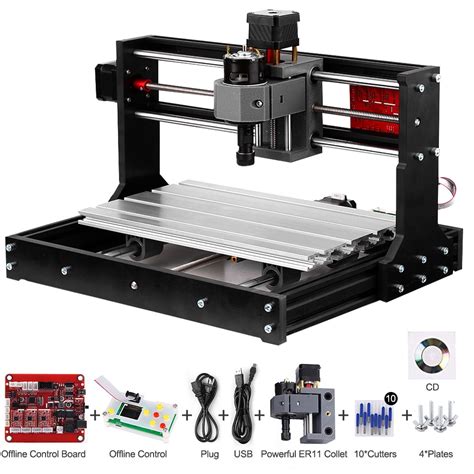 Buy Upgrade Version CNC 3018 Pro GRBL Control DIY Mini CNC Machine 3 ...