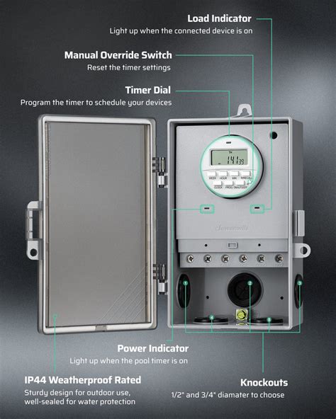 Image result for Timer Water Pump Digi Pool Setup