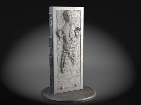 Star Wars Han Solo In Carbonite - 3D Model by SQUIR