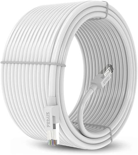 FEDUS Cat6 Ethernet Cable, 15 Meter High Speed 550MHZ / 10 Gigabit ...