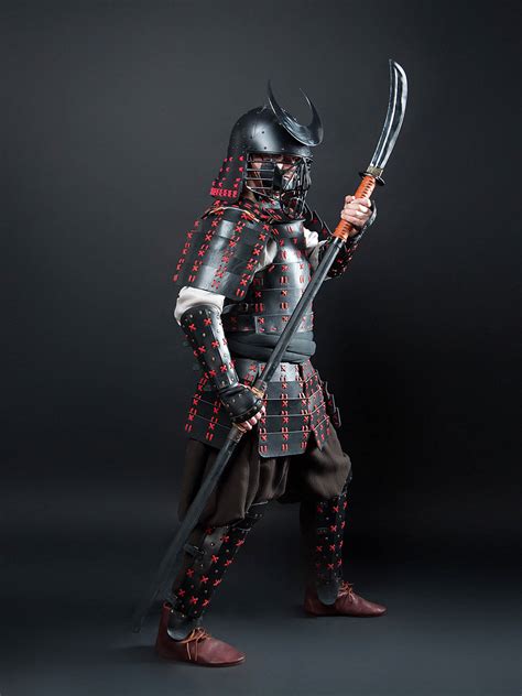 O Yoroi Japanese samurai leather warrior armor set for sale | Steel Mastery