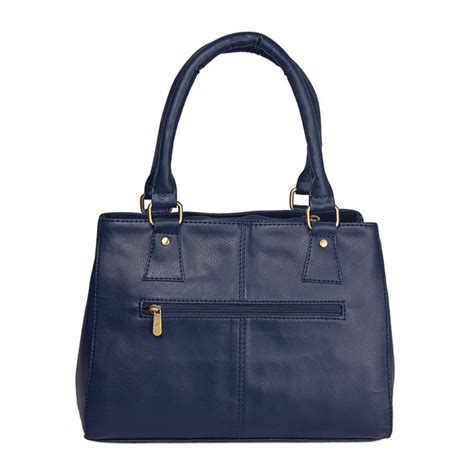 Buy Bagsy Malone Prussian Lazuli Handle Handbags Online
