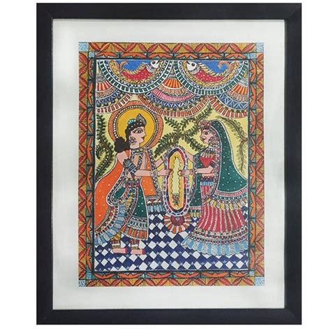 Buy Madhubani Painting Online In India - Etsy India