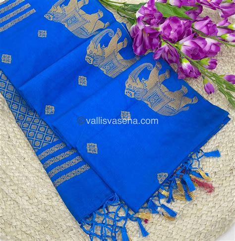 Mulberry Semi Silk - Blue Shade - VVMSS001 – Vallis Vaseha