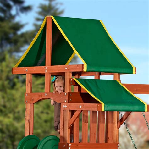 Buy Backyard Discovery Tucson Cedar Wooden Swing Set Box 1 Online in ...