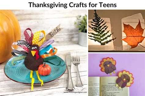 28 Delightful Thanksgiving Crafts for Teens
