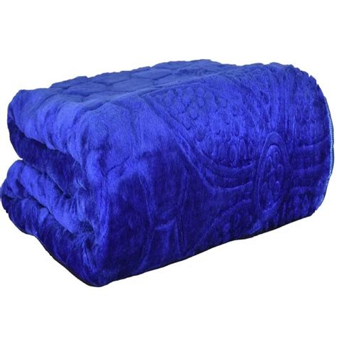 Buy Infinity Club Blanket Mink Blanket for Heavy Winter Ac Solid Double ...