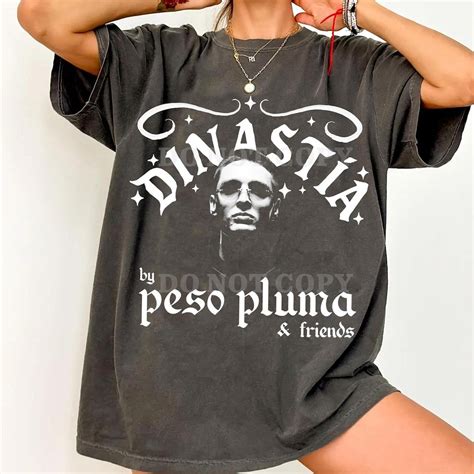 Buy Peso Pluma & Friends Tour Comfort Colors T-shirt, Vintage Peso ...