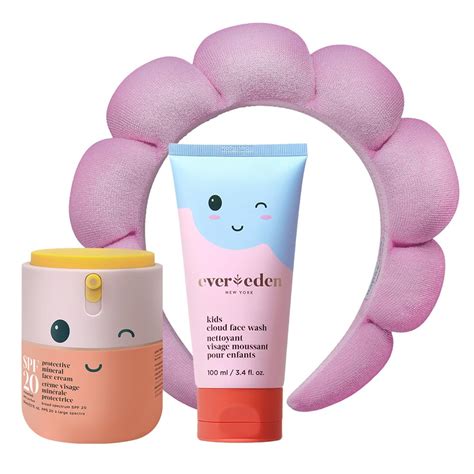 Amazon.com: Happy Morning DUO Kids Spa Headband for Girls: Clean & Vegan Skin Care Bundle ...