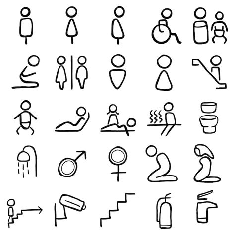 Piktogramm-Vektoren und -Illustrationen zum kostenlosen Download | Freepik