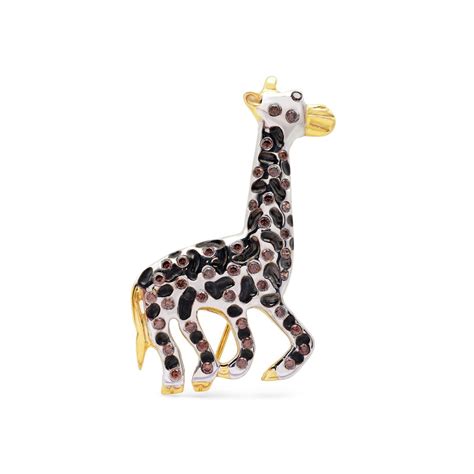 Buy Smoky Quartz Gemstone 925 Sterling Silver ANIMAL Shape Pin Brooch ...