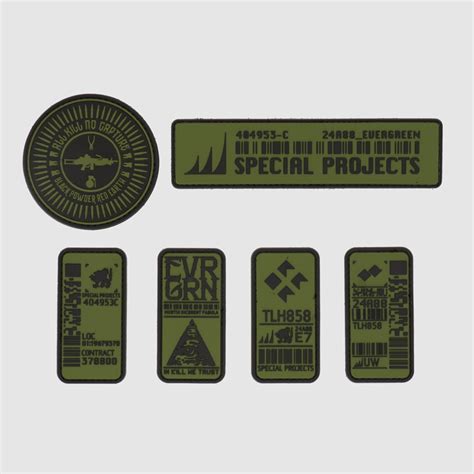 BPRE SERIES 2 PATCH (OD, BLACK) | BLACKSEA DISTRIBUTOR