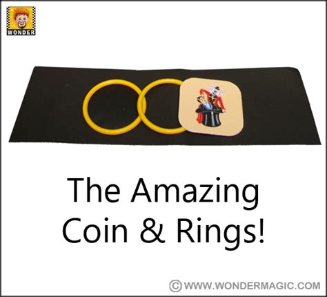 Coin & Rings Magic Trick | WonderShop.In