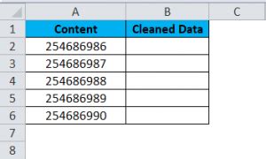 Image result for Clean Data Function in Excel for Data Not Given
