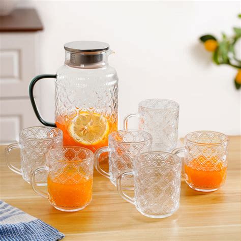 Buy Glass Jug Online India - Glass Water Jugs, Carafes & Jug Sets ...