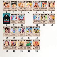 One Piece Character reward Wanted notice Anime India | Ubuy