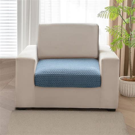 Stretchable Thick Jacquard Textured Seat Couch Cushion Cover for 1/2/3 ...