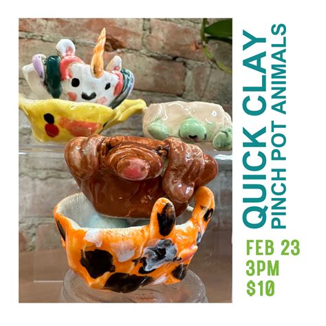 Events from March 6 – March 22 – Pearl City Clay House