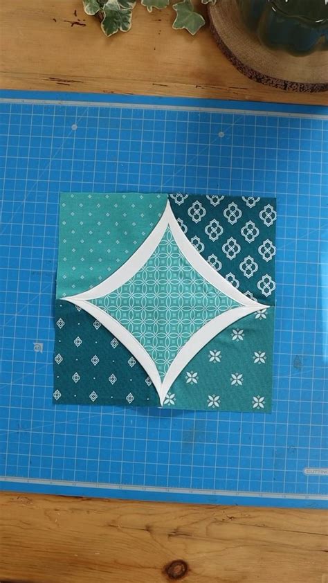Image result for Cathedral Window Quilt Block Tutorial