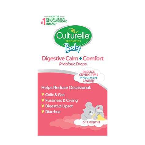 Culturelle® Baby Probiotics – #1 Pediatrician Recommended Probiotic