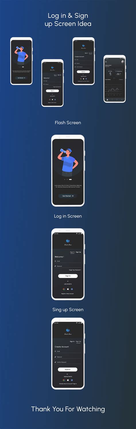 Login & Signup UI Screen Ideas :: Behance