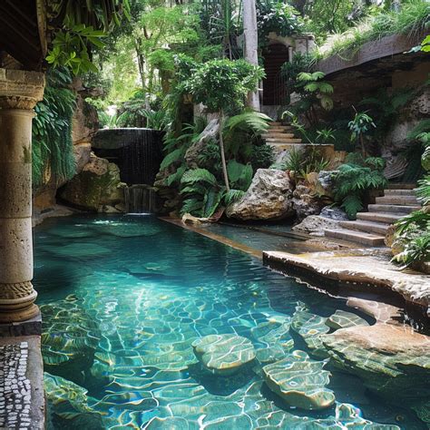 Magic of Beautiful Natural Pools | Dream backyard pool, Pool landscape ...