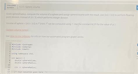 Image result for Volume of Sphere in Python