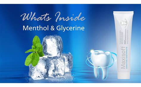 Buy MAXISOFT Sensitive Sensitivity Relief Toothpaste 100 Gm|With ...