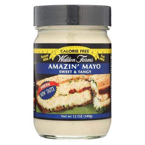 Walden Farms Original Mayo, Low Calorie, Fat Free, 12oz - Pack of 6 ...