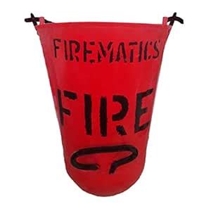 FireMatics Stainless Steel ISI Mark Type Fire Bucket (Red) : Amazon.in ...