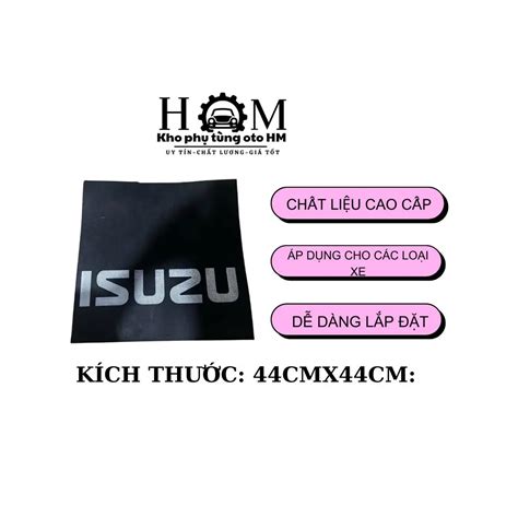 Chắn bùn cao su bánh sau xe tải ISUZU từ 1T9 2T4 3T5 5T 6,5T 7T 8T 9T ...