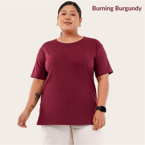 Shop Round Neck T Shirt For Women Online – GlamZei