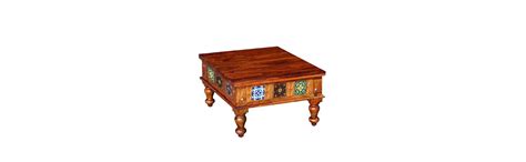 The Attic Lewiston Coffee Table, Coffee Table for Living Room, Solid ...