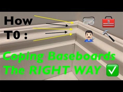 Image result for Coping MDF Baseboard