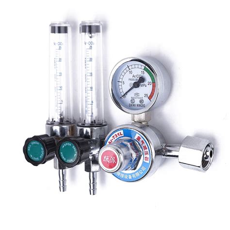 Double Pipe Argon Regulator Gas Pressure Reducing Valve– UNIQKART