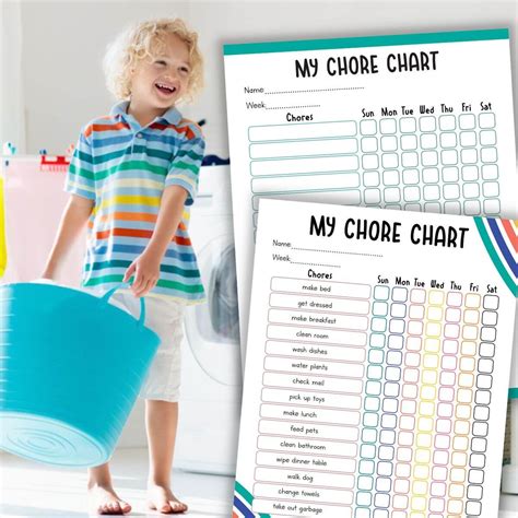 Free Printable Chore Charts for Kids - Tons of Options!