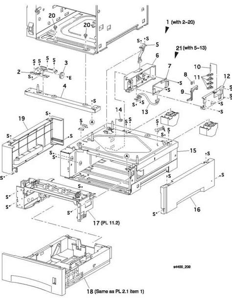Xerox Office Products - Phaser 4400 Parts List/Diagrams