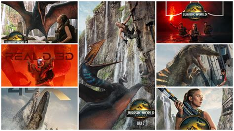 Jurassic World Rebirth Posters Reveal Epic Dinosaur Chaos