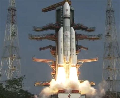 ISRO's LVM3 rocket lifts off with 36 satellites