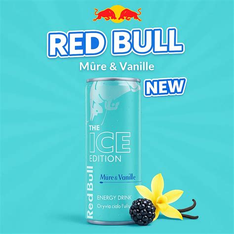 Red Bull Energy Drink Winter Edition Iced Vanilla Berry