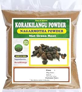 Buy NEERAJ - Nagarmotha Root Powder - Cyperus Rotundus Rhizome - Nut ...