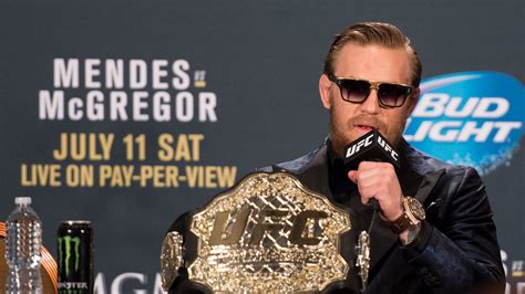 Conor McGregor wants to win UFC lightweight and featherweight belts ...
