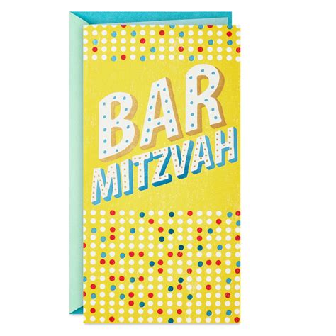 Hallmark Tree of Life Money Holder Bar Mitzvah Card (You Make this Day ...